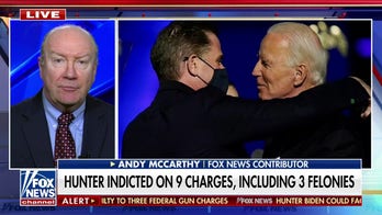 Hunter Biden case could be 'strung out for a long time': Andy McCarthy