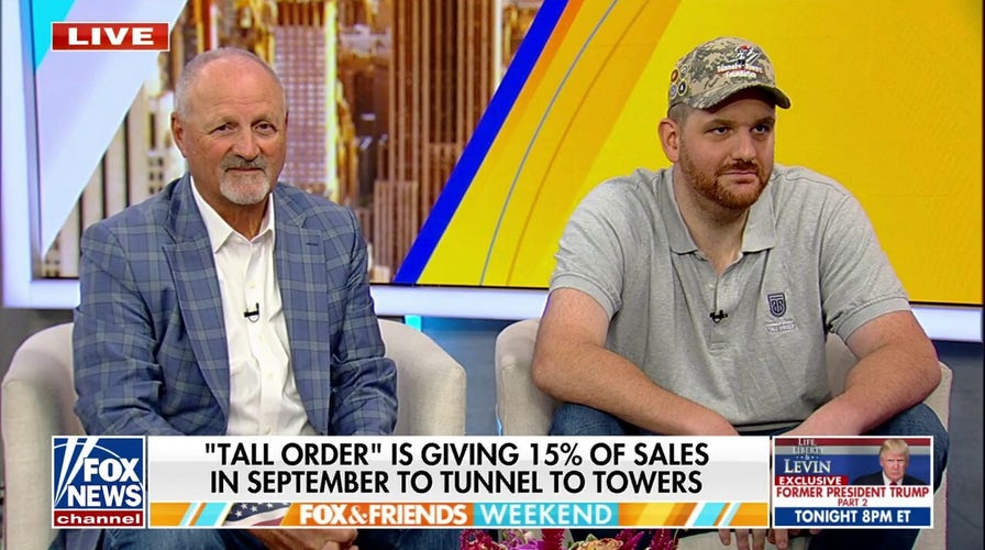 Apparel company 'Tall Order' gives back to Tunnel to Towers in September
