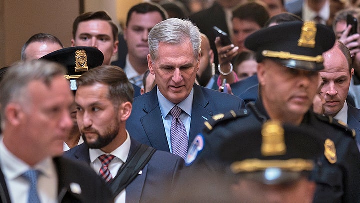 WATCH LIVE: McCarthy delivers remarks after being removed as speaker in historic first