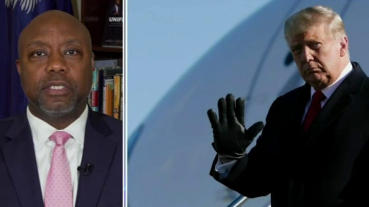 Tim Scott: Scales of justice are 'weighted' in Trump indictment