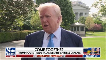 President Trump says trade deals are going 'very well'