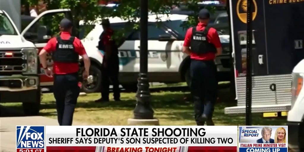 Sheriff says deputy's son suspected of killing two in Florida State campus shooting