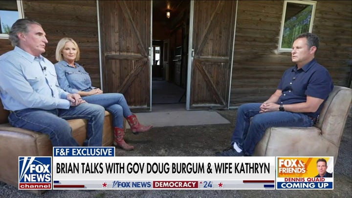 Doug and Kathryn Burgum discuss their lives together and the role politics has played