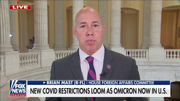 Rep. Brian Mast rips Biden's vaccine mandate as 'violation of civil liberties'