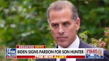 President Biden signs pardon for son Hunter