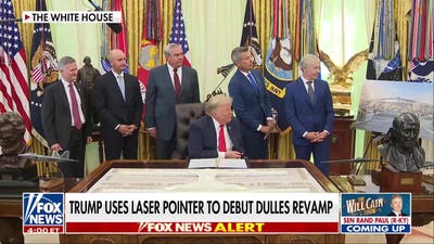 Trump announces $22B makeover for Dulles International Airport