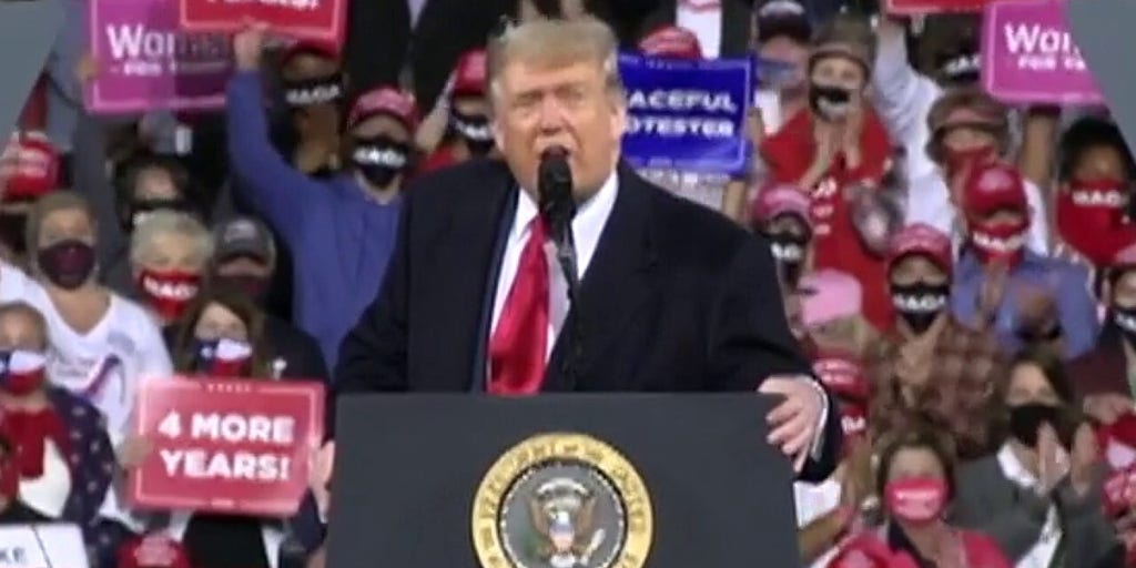 President Trump Rallies North Carolina Voters As The 2020 Election ...