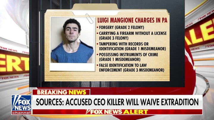 Luigi Mangione could face death penalty for allegedly killing health care CEO: Report