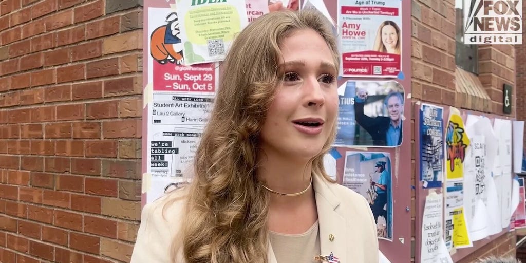 Georgetown University students react to 'Hey fascist! Catch!' flyer posted on campus