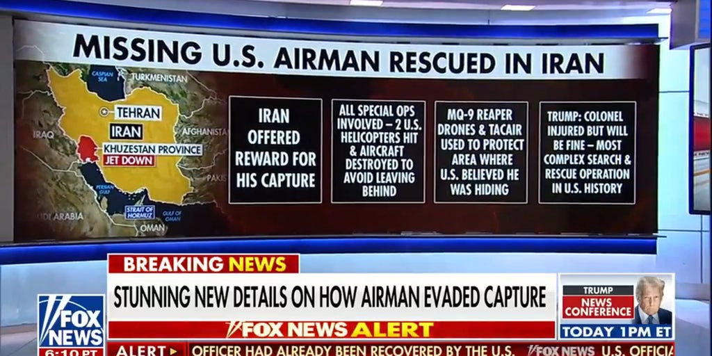 US airman rescue: High-risk mission saves airman from Iran after F-15E shot down