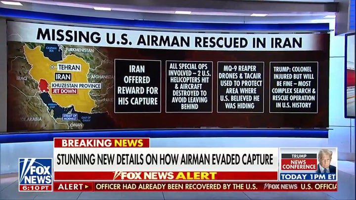 US airman rescue: High-risk mission saves airman from Iran after F-15E shot down