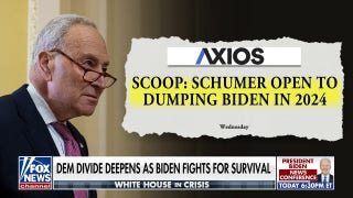 Schumer signals he's open to ditching Biden: Report - Fox News
