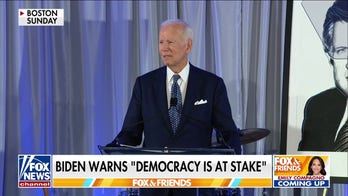 Harris Faulkner rips Biden's 'dark days' warning in award speech