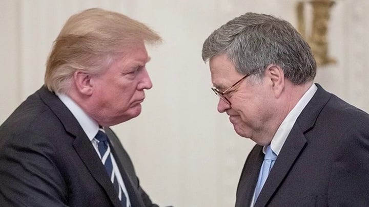 DOJ says reports that Barr might resign are 'Beltway rumors'