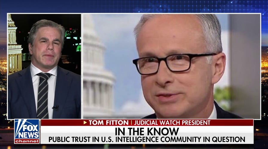 Tom Fitton: James Baker was operating as a 'deep state' operative at Twitter