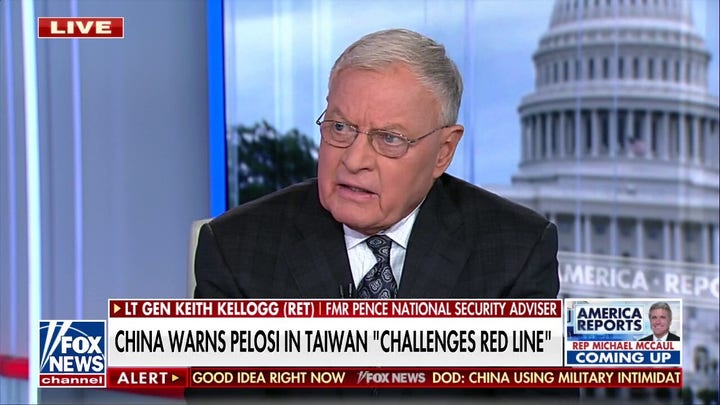 Gen. Kellogg: It's time to push back on China' 