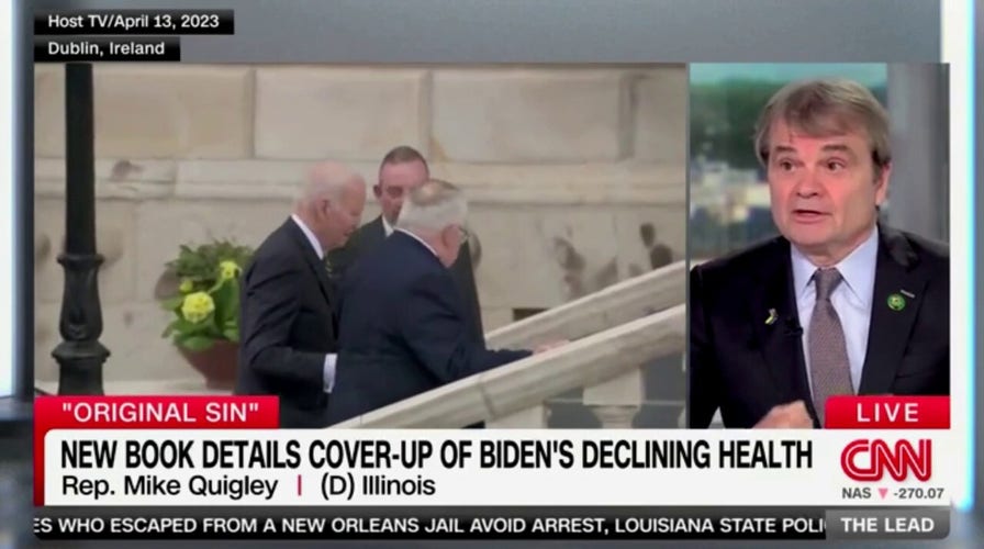 Dem rep says Ireland trip with Biden 'reminded me of my father who was suffering from Parkinson’s’ 