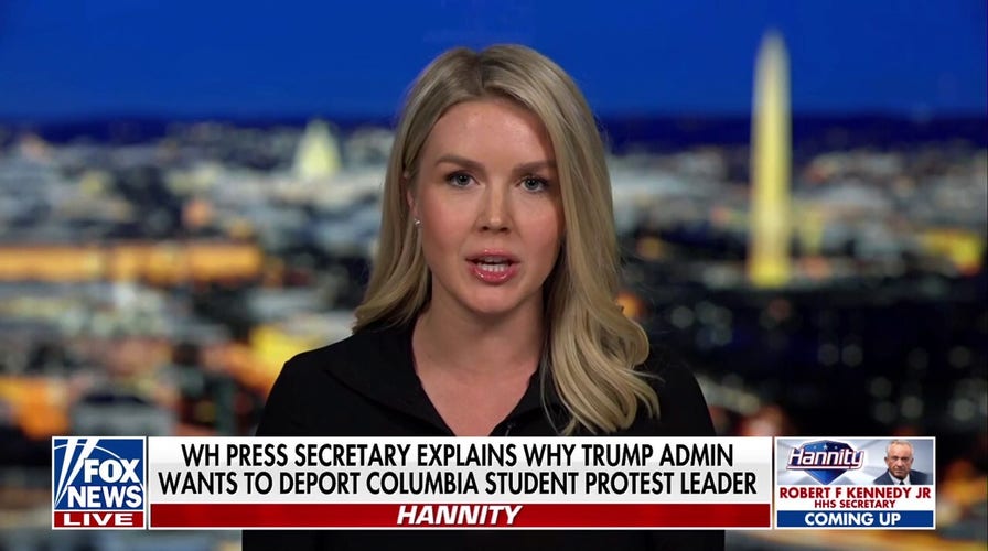 Karoline Leavitt: Trump is 'delivering' on promise to 'stand up' for Jewish American students