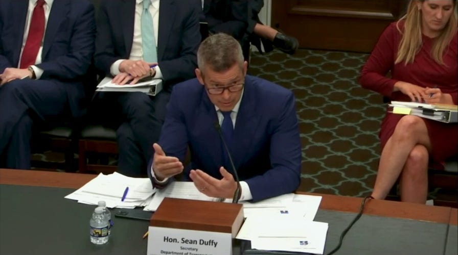 Transportation Secretary Duffy clashes with Jim Clyburn, D-S.C., over slashing DEI, climate initiatives