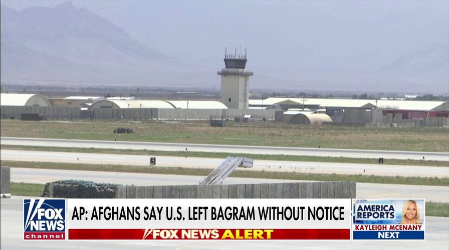 US left Bagram Air Base in dead of night, didn't tell new Afghan commander