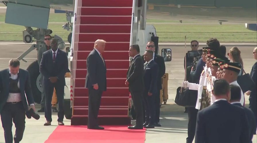 Trump departs for Japan as part of his multi-country trip through Asia