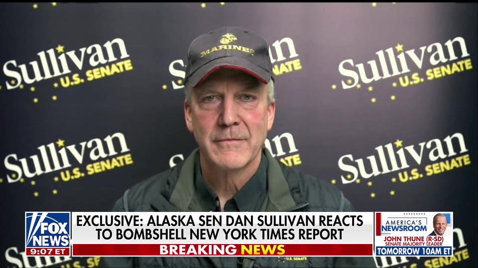 This corruption goes to the ‘highest levels of the government’: Sen Dan Sullivan