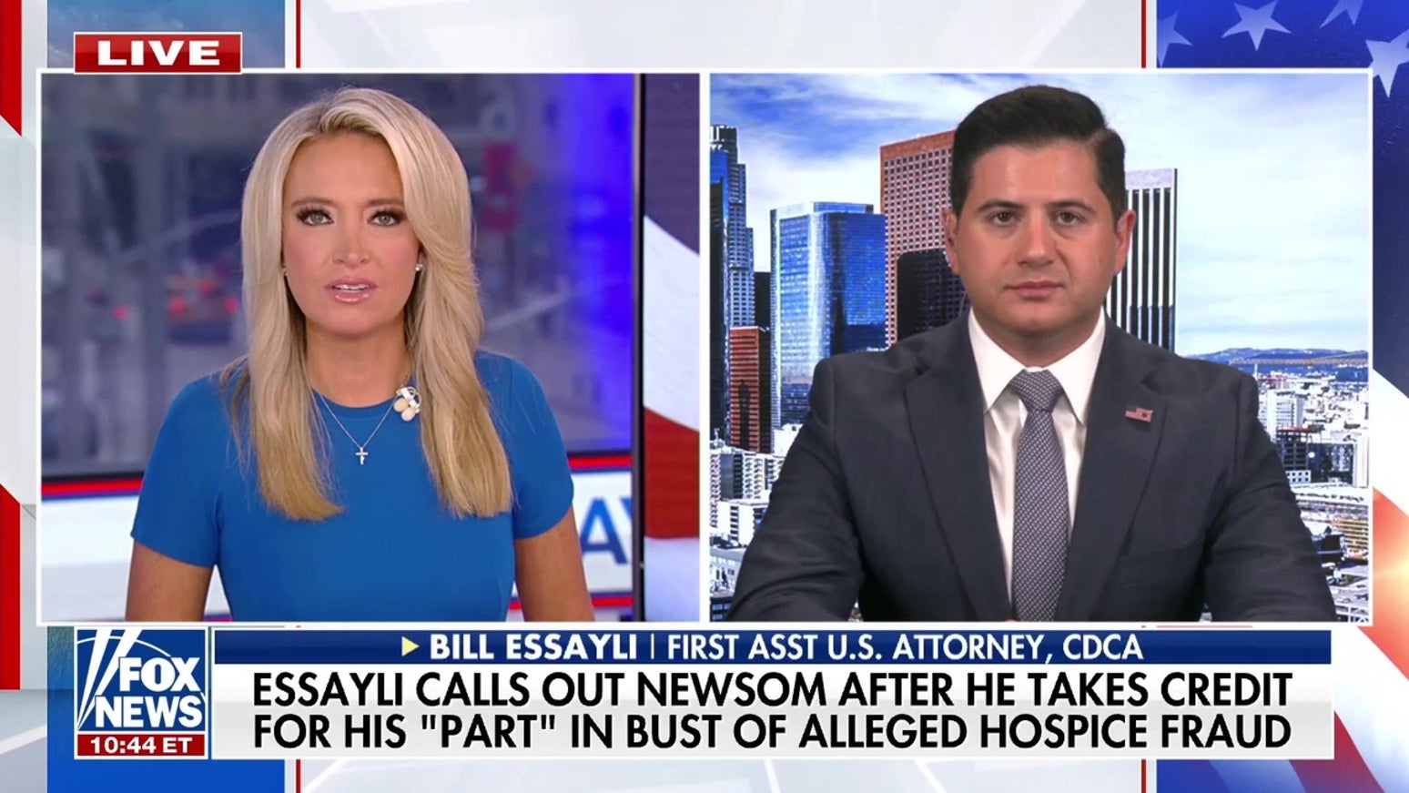 Bill Essayli blasts Newsom's 'fraud warrior' claim amid California hospice scandal