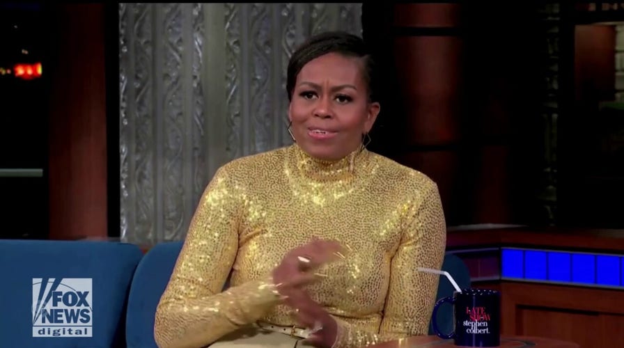 Michelle Obama and Stephen Colbert celebrate 'fear' didn't win in the midterm elections