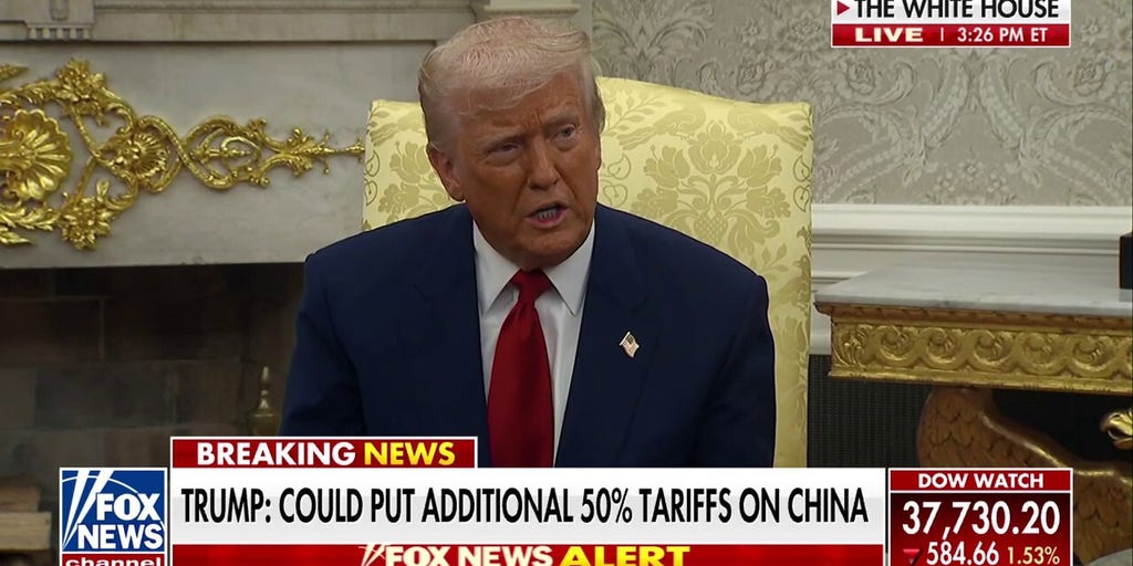 Trump says it's an 'honor' to enact his tariffs plan