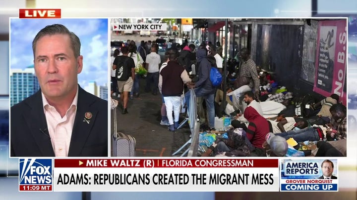 We have border solutions, but Biden needs to ‘execute’: Mike Waltz