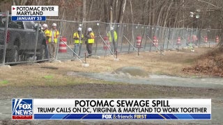 Trump calls for action on Potomac River sewage spill