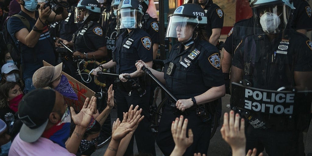 Peaceful protests turn violent in New York City Fox News Video