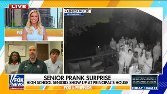 High school seniors surprise principal with epic musical prank - Fox News