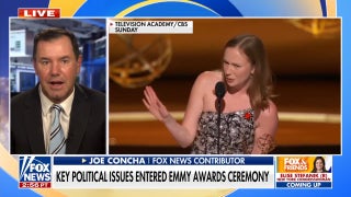 Actress called out for 'insufferable' political message at Emmys