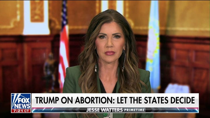 Trump’s thoughts, heart is with ‘women in crisis’: Noem