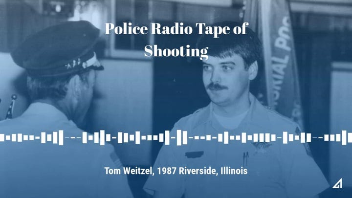 Newly surfaced audio captures Illinois cop’s dispatch call following shooting