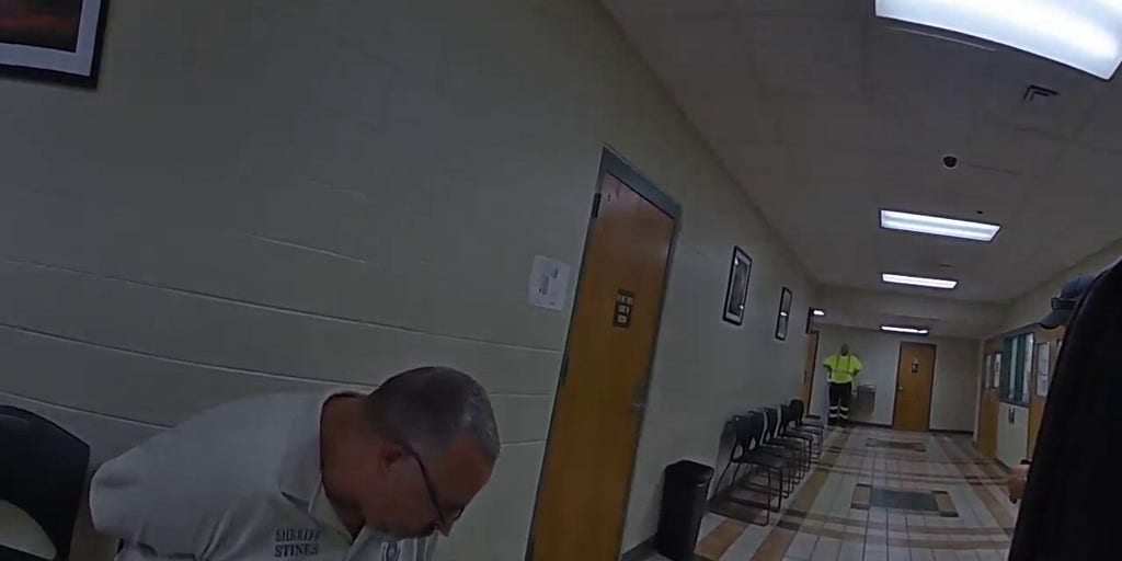 Shawn 'Mickey' Stines questioned by police moments after fatal shooting of Judge Kevin Mullins