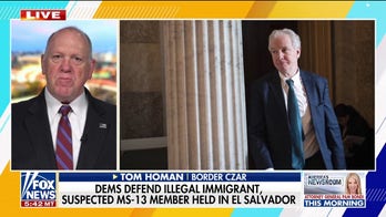 Tom Homan rips Democrats seeking to aid deported MS-13 suspect: 'Disgusting'