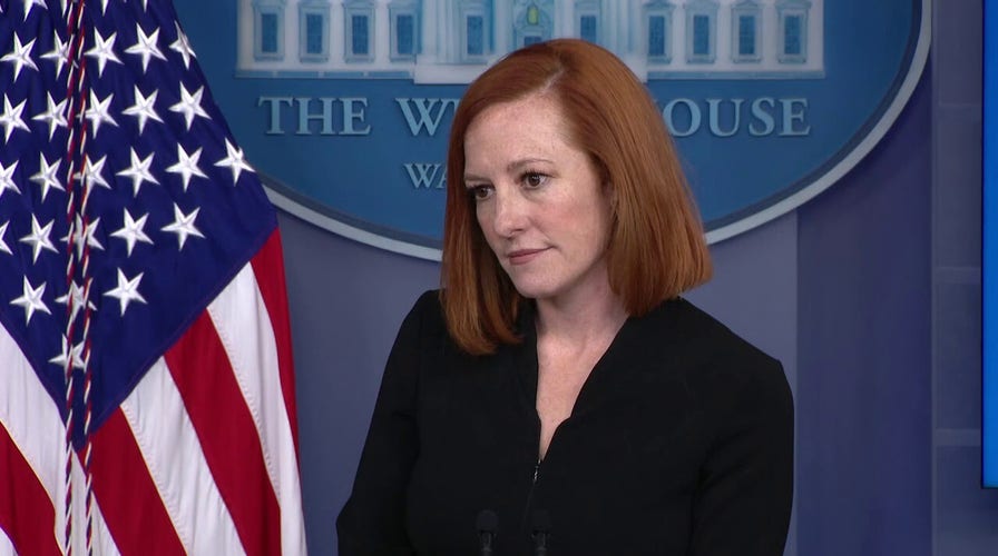 Jen Psaki spars with Fox News' Peter Doocy on CDC mask guidance