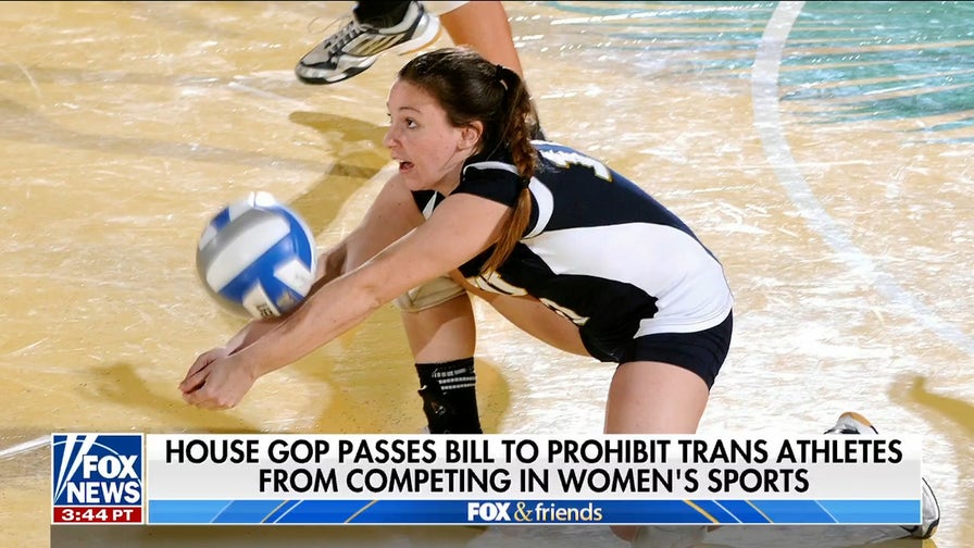 Former college volleyball player says biological males will ruin women's sports