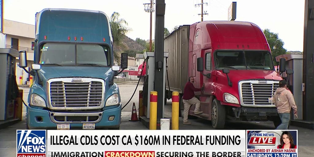 Trump admin revokes $160 million from California over illegal CDLs