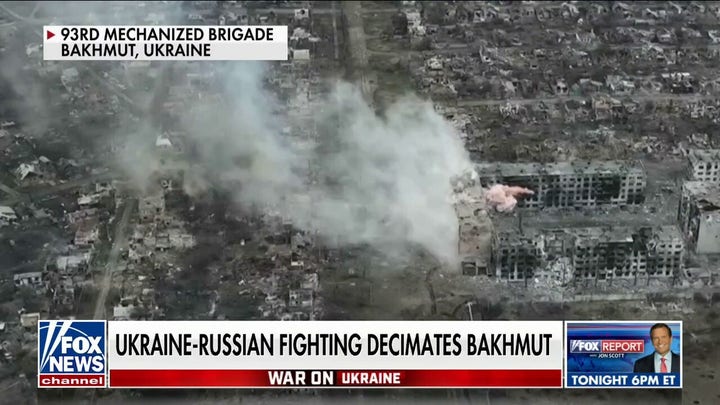 Russia says its captured three more districts in Bakhmut