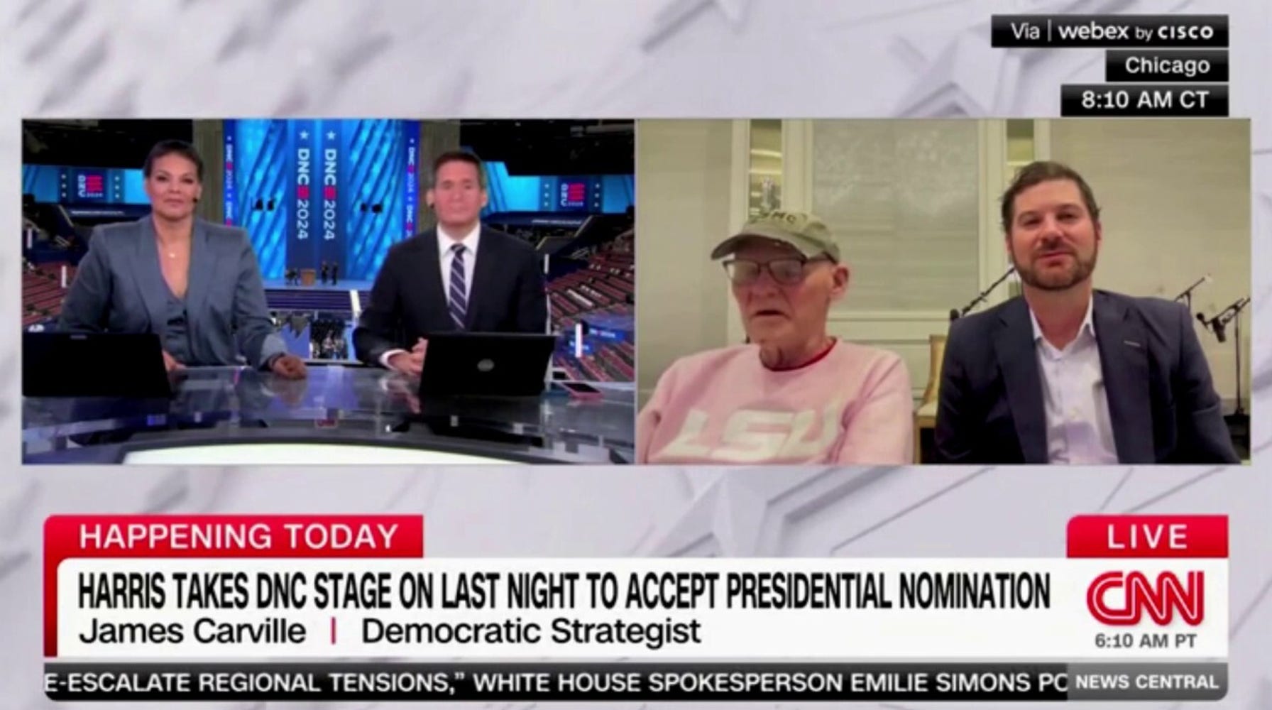 James Carville Defends 'Preachy Females' Comment, Says Democrats Have a Male Problem