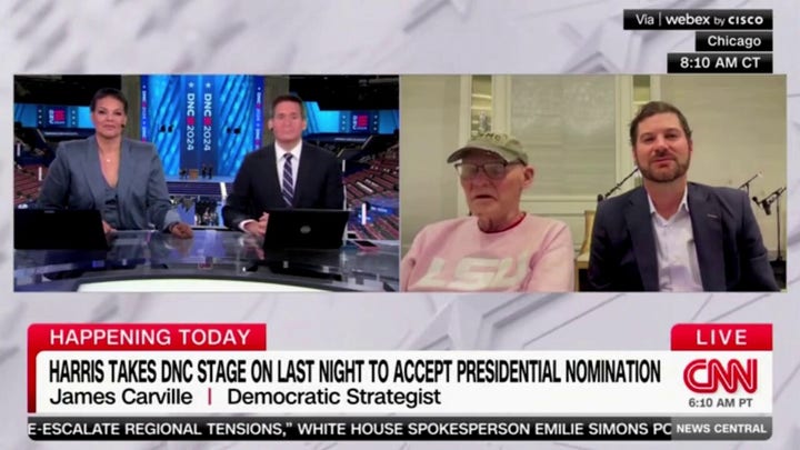 James Carville responds to criticism of his belief that 'preachy females' hurt Dem messaging