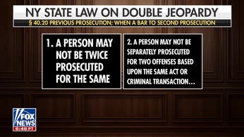 Legal experts interruption down NY treble jeopardy instrumentality implications for Mangione