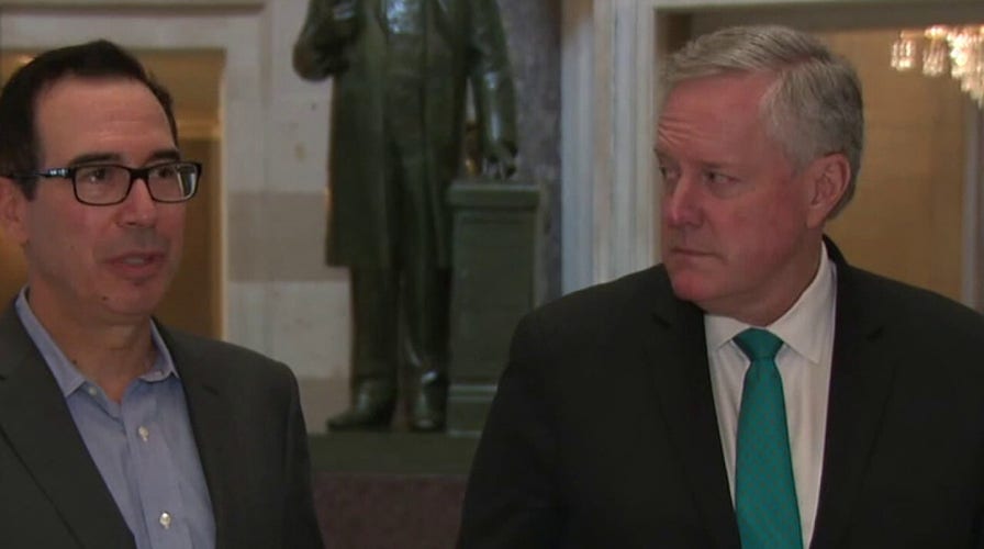 Secretary Mnuchin, Mark Meadows update status of negotiations on COVID relief package