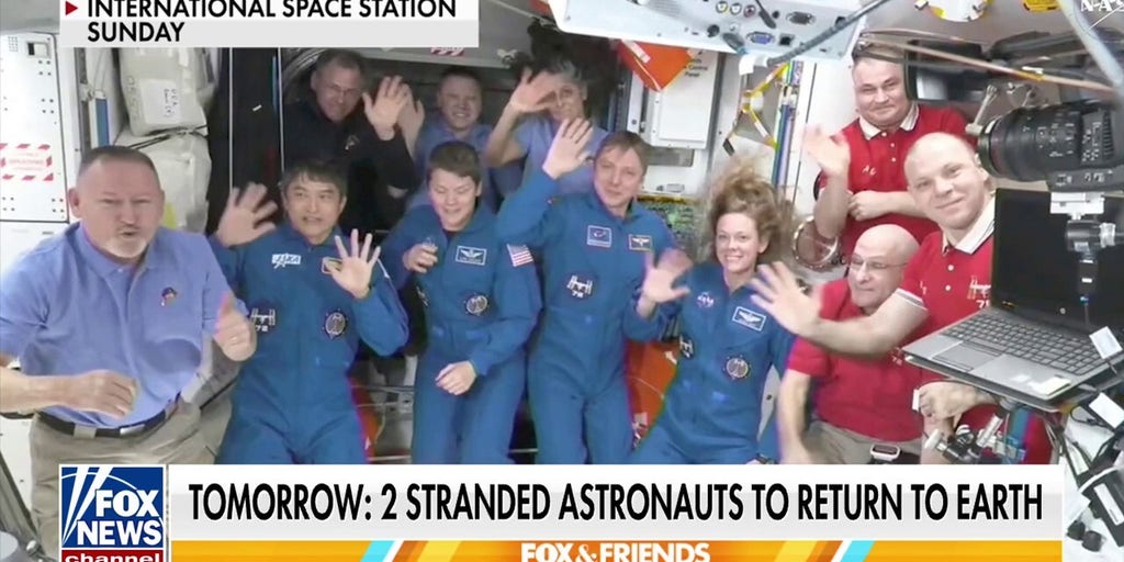 Stranded astronauts expected to return to earth Tuesday