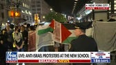 Anti-Israel protests break out at The New School