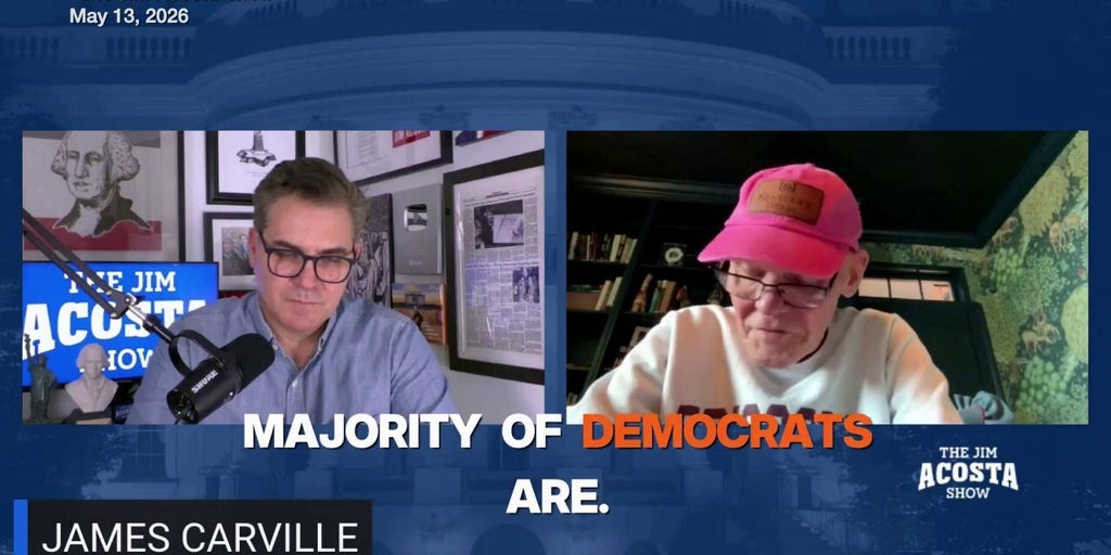 James Carville says anti-Israel activists are hurting Democrats