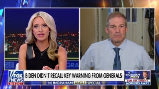 The Left was ‘lying to us about the mental state of the commander-in-chief,’ says Rep. Jim Jordan